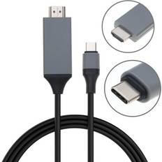 Zeuxo USB C To HDMI Male To HDMI Cable