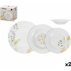 Dinner Sets on sale La Mediterránea Reims Circular Tableware 18 Pieces Dinner Set