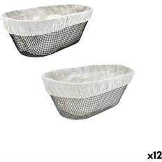 Metal Bread Baskets Metal Oval 12 Units Bread Basket