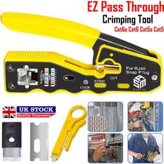STEK RJ45 EZ Pass Through Pro Tool Crimping Plier
