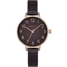 V237LXVNMN Women's Syren Walnut Wristwatch
