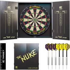 Target Darts Luke Littler Dart Board Cabinet Set