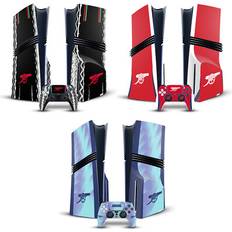 Bundle Decal Stickers Arsenal FC 2024 25 Vinyl Skin Decal Kit PS5 Pro