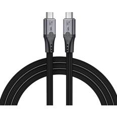 Mmobiel Thunderbolt 5 USB-C to USB-C Videodisplay Cable 1m 120Gbps 240W