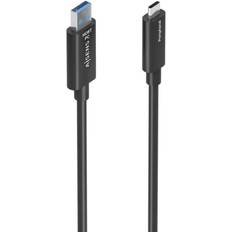 Kablar Aisens A157-0927 USB Laddkabel Svart