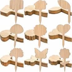 Plant Labels Shein 90 Pack Bamboo Plant Labels 9 Styles
