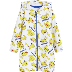 Morgenmäntel H&M Zip-Front Terry Dressing Gown - White/Pokémon (1217630001)