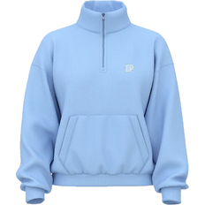 PINK Ivy Fleece Quarter Zip Sweatshirt - Blue Dancer