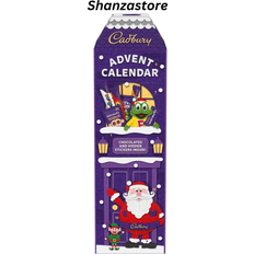 Cadbury 3d chocolate advent calendar christmas xmas santa countdown kids 308g