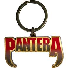 Lompakot ja Avaimenperät Pantera Fangs Logo Keyring - Black