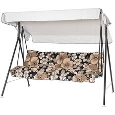 Varax Teneriffa Komplett Hammock 190 cm Grå Blommig Grå