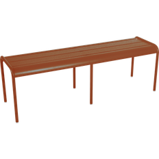 Orange Garden Benches Fermob Banc Luxembourg Orange Aluminium Garden Bench