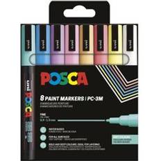 Posca Hobbymaterial Posca PC-3M 8 Pastellfärger