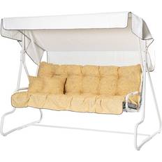 Hengekøyer Varax De Luxe Komplett Hengekøye 196 cm Hvit Gul