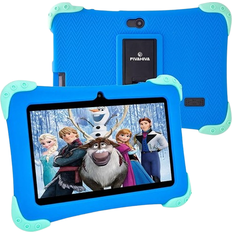 Fivahiva Kids Tablets 7" HD Display Android 11 Tablet for Kids Dual Camera 2GB+32GB WIFI Bluetooth Parental Control Eye Protection Children Tablet for Ages 2-12 with Kid-Proof Case Blue