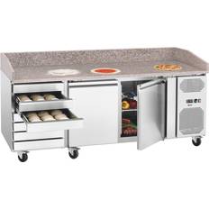 Autres Appareils de Cuisine Bartscher Table À Pizza Réfrigérée Granit G-S7T2 2 °C À 8 °C