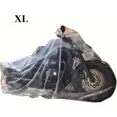 Waterproof PVC Motorcycle Scooter Cover - Transparent