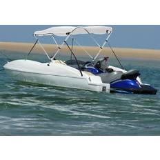 vidaXL 3-Bow Bimini Top with Sidewalls 183x137-152