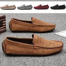 Loafers Temu Men's Comfy Loafers Wear-resistant Non-slip Smart Casual Shoes
