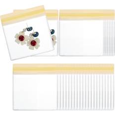 Yellow Jewellery Storage Uxcell Pvc Schmuckbeutel Kleine Reißverschlusstaschen - Gelb