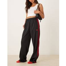 adidas Originals Firebird Loose Track Pants - Black Red
