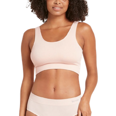 Boody Ribbed Seamfree Crop - Nude