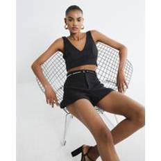 Bras River Island Boucle Bralette - Black