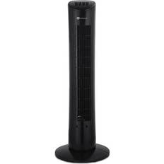 Timer Tower Fans PureMate 31-inch Oscillating Tower Fan with Aroma Function Black