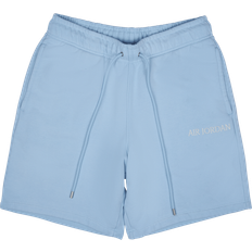 Nike Air Jordan Wordmark Men's Fleece Shorts - Ice Blue/Sail