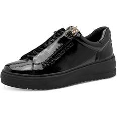 Sneaker Low Damesko Med Snøre - Sort