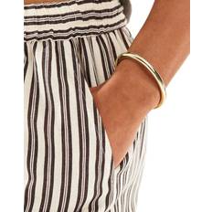 Pieces Armband Pieces Smooth Metal Bangle - Gold