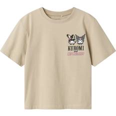 Beige T-shirts Name It T-shirt Peyote - Hello Kitty