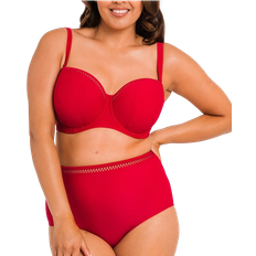 Curvy Kate First Class Bandeau Strapless Multiway Bikini Top - Red