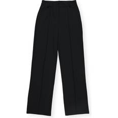 NA-KD Wide High Waist Pants - Black
