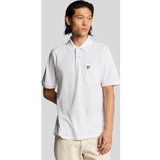 Lyle & Scott Linne Pikétröjor Lyle & Scott Topp Herr Pikétröja Linneblandning 2Xl