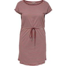 Only Carapril Short Dress - Red/Apple Butter