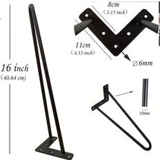 Metal Table Legs Temu 4pcs Hairpin Heavy Duty Legs Table Leg