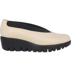 Wonders Sandaler med hæl Wonders Uld Stilfuld Dames Loafer - Off White