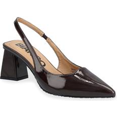 Højhælede sko Bianco Biamaralyn Slingback Patent Højhælede Sko - Brown