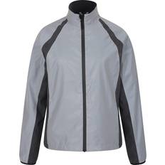 Silver - Women Rain Clothes Mountain warehouse Shine Reflective Waterproof Jacket - Silver