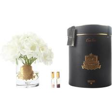 Côte Noire Grand Bouquet Fragrance Flower Ivory White/Gold Dekoration 4st