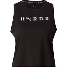 Puma Elastan/Lycra/Spandex Linnen Puma Thermo Adapt Crop Tank - Black