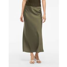 Polyester - Women Skirts Vila High Waist Midi Skirt