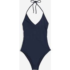 H&M Women Swimsuits H&M Ladies Halterneck Swimsuit - Navy Blue