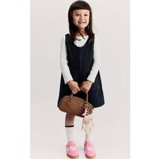 Black Other Sets Children's Clothing H&M Girls 2-Piece Dress And Top Set - Black/White