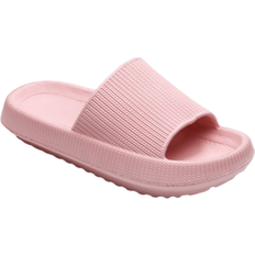 Herr - Rosa Slides Shein New Summer Versatile Men's Sandals, Black Striped Thick Sole EVA Material, Silent, Non-slip, Anti-odor, Breathable and Comfortable, Wear at Home, Bathroom, Quick Drying (Recommended to order one size up for wide feet)