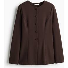 H&M Ladies Interlock Blazer - Dark Brown
