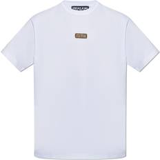 Versace Jeans Couture Metal Logo Regular Fit T-Shirt - White
