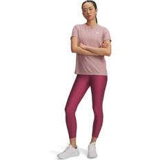 Fitness - Rød Strømpebukser & Stay-ups Under Armour Tech Women's Ankle Leggings - Fuchsia Dusk White