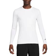 Jordan Base Layers Jordan Dri-FIT Sport Long Sleeve Baselayer Shirt - White